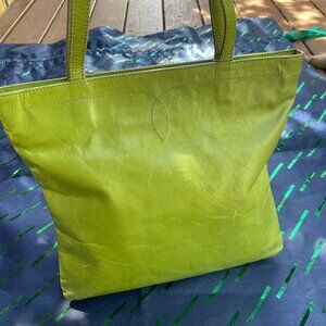 Beautiful Green Leather Handbag